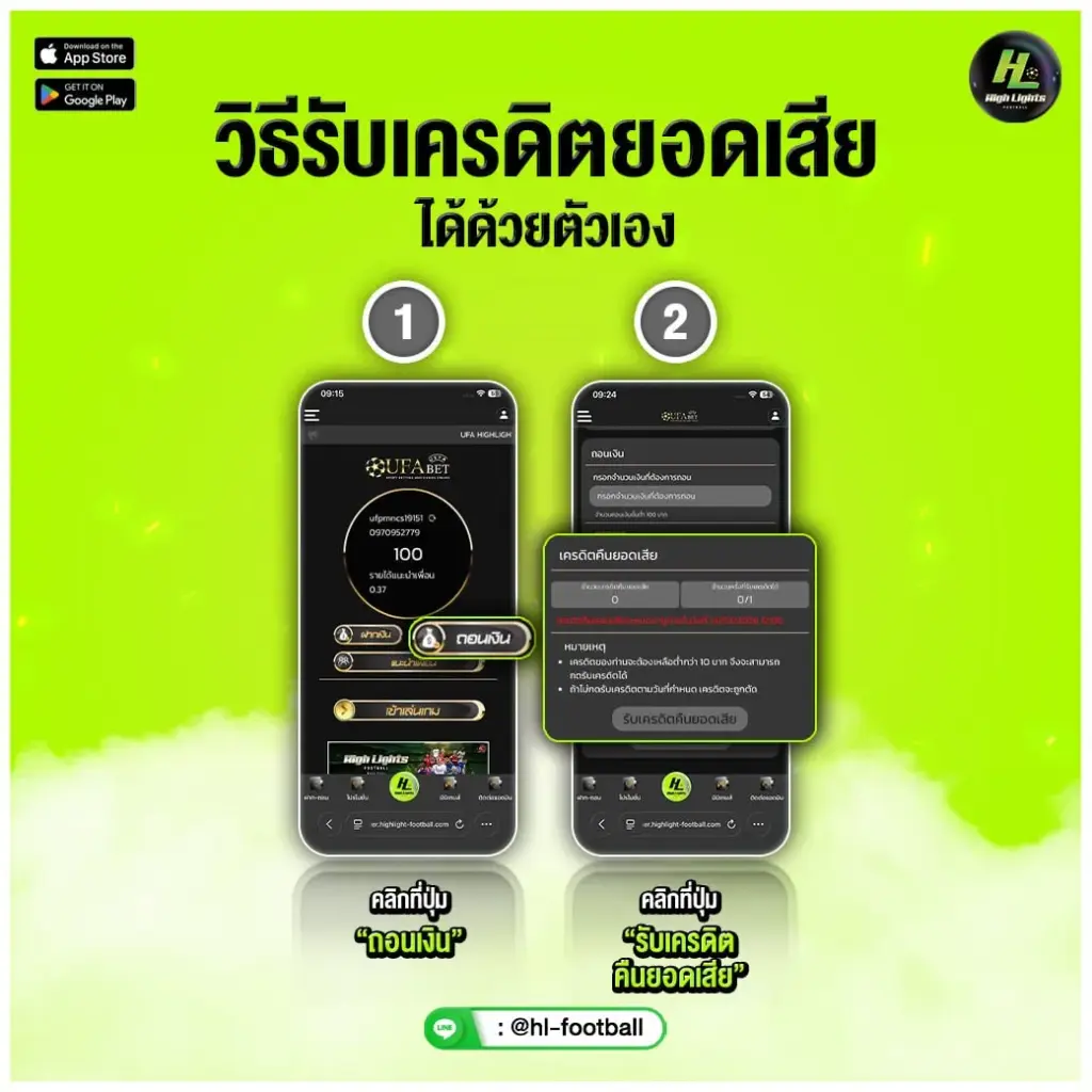 วิธีรับเครดิต โปรคืนยอดเสีย Highlights ง่าย ๆ ใน 2 ขั้นตอน